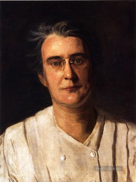 portrait autoportrait porträt Ölbilder verkaufen - Porträt von Lucy Langdon Williams Wilson Realismus Porträt Thomas Eakins